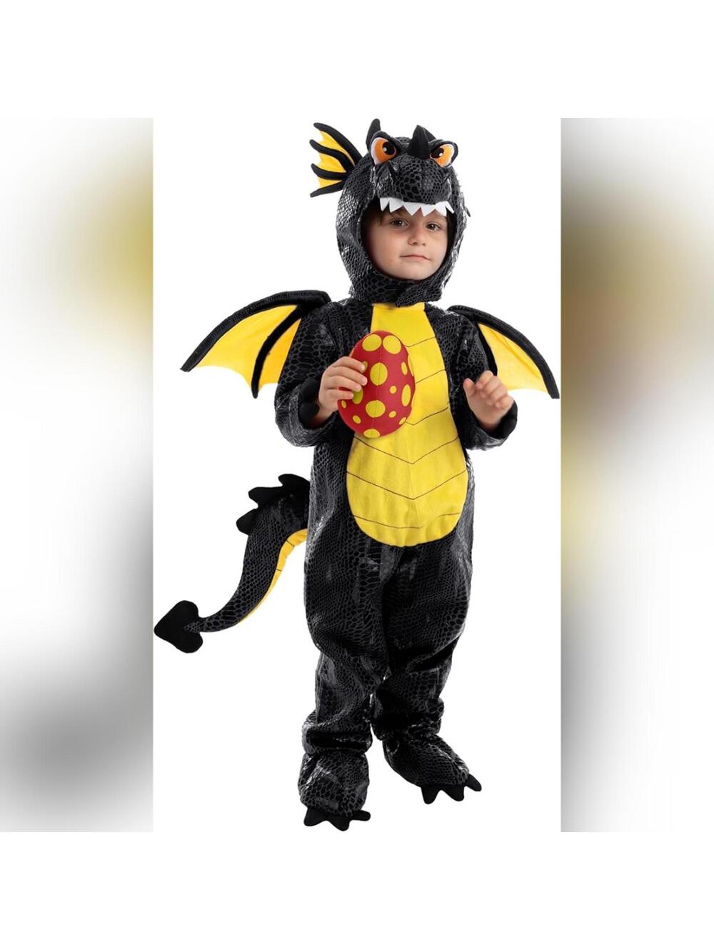 NIB Spooktacular Creations Dragon Costume with Egg for Baby, 18-24 Mos